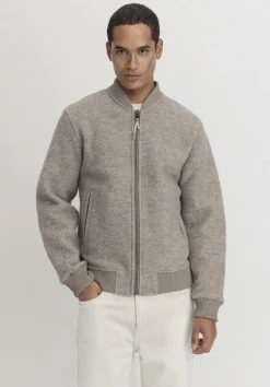 Wollwalk Jacke Relaxed aus reiner Bio-Merinowolle von hessnatur