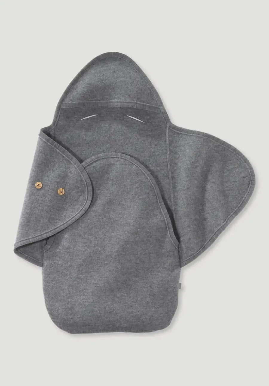 Wollwalk Schlafsack aus reiner Bio-Merinowolle von hessnatur