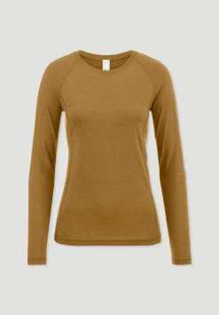Wool-Silk Longsleeve aus Bio-Merinowolle mit Seide von hessnatur